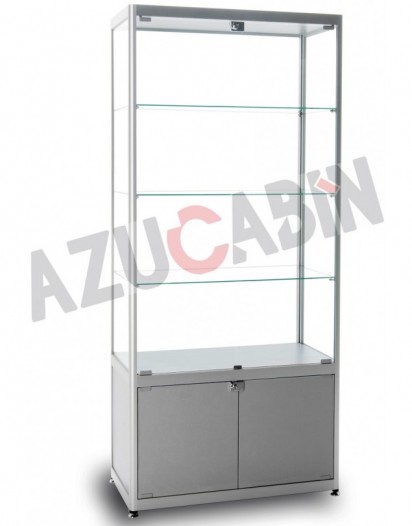 DIAMOND 8S Dolaplı Camlı Vitrin