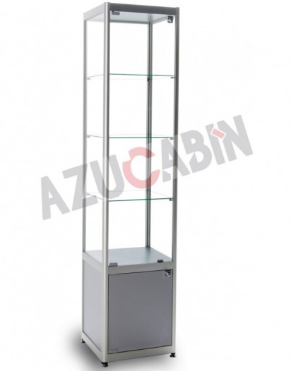 DIAMOND 4S Dolaplı Camlı Vitrin